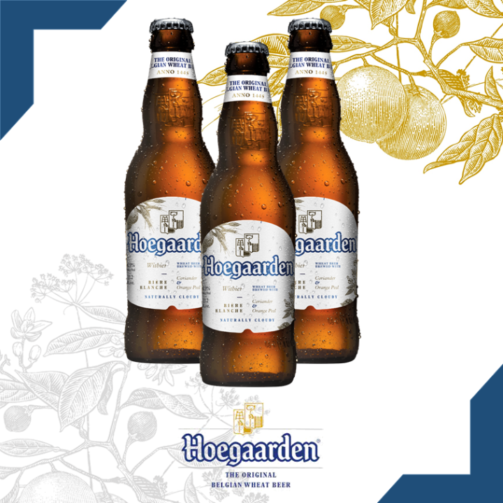 Hoegaarden Beer 330ml Bottle x 3 Lazada PH