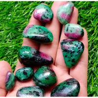 1 Pc African Ruby Zoisite Tumbled 2-3 cm Stones Healing Crystals