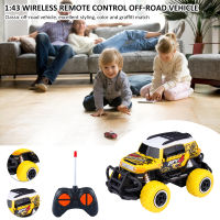 143 Remote Control Car for 3-9 Years Old Kids Battery Operated Off-Road Car 200feet Remote Distance RC Truck for Gift