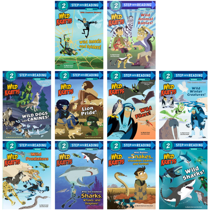 Milu Wild Kratts Sea Creaturesreptilespredatorsinsects