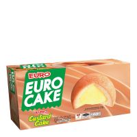 [พร้อมส่ง!!!] ยูโร่ คัสตาร์ดเค้ก 17 กรัม แพ็ค 12 ชิ้นEuro Cake Custard 17 g x 12 Pcs