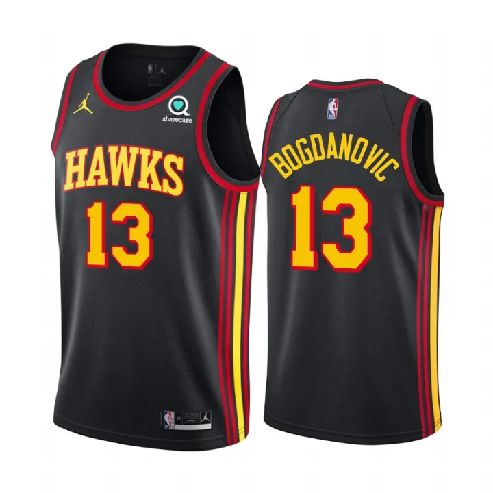 Bogdan Bogdanovic Atlanta Hawks Fanatics Authentic Game-Used #13