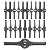 20Pcs Plastic Grass Trimmer Blades Lawn Mower Blade Cordless Trimmer Garden Tool Lawn Mower Trimmer Accessories