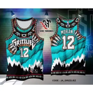 NBA MEMPHIS GRIZZLIES - JA MORRANT - CODE DLMT015 FULL SUBLIMATION JERSEY