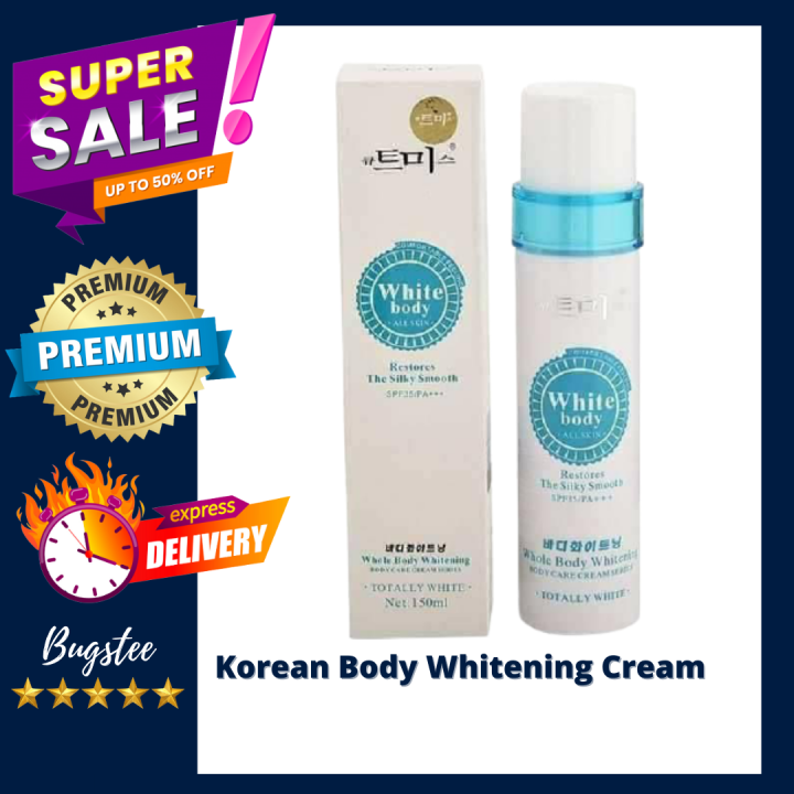 Korean Body Whitening Cream plus Moisturizing Lotion/ Body Lotion