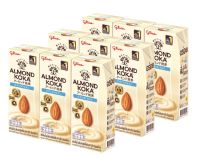 Glico Almond Milk Original กูลิโกะ อัลมอนด์ โคกะ เครื่องดื่มน้ำนมอัลมอนด์ สูตรดั้งเดิม 180 มล. (9กล่อง)