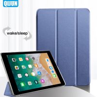 {RUBBIE Shell}กรณี ForiPad Air 9.7 Quot; 2013 Air1ปกพลิกกรณีแท็บเล็ตหนังสมาร์ทแม่เหล็กยืนเชลล์ PC ปกหลังสำหรับ A1474 A1475