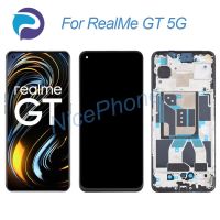 สำหรับ Realme GT 5G หน้าจอ LCD + แสดงการกำหนดตำแหน่งการสัมผัส2400*1080 RMX2202 GT 5G จอแสดงผลหน้าจอ LCD