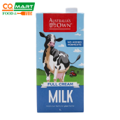 Sữa Tươi Tiệt Trùng Nguyên Kem Australia s Own hộp 1 Lít