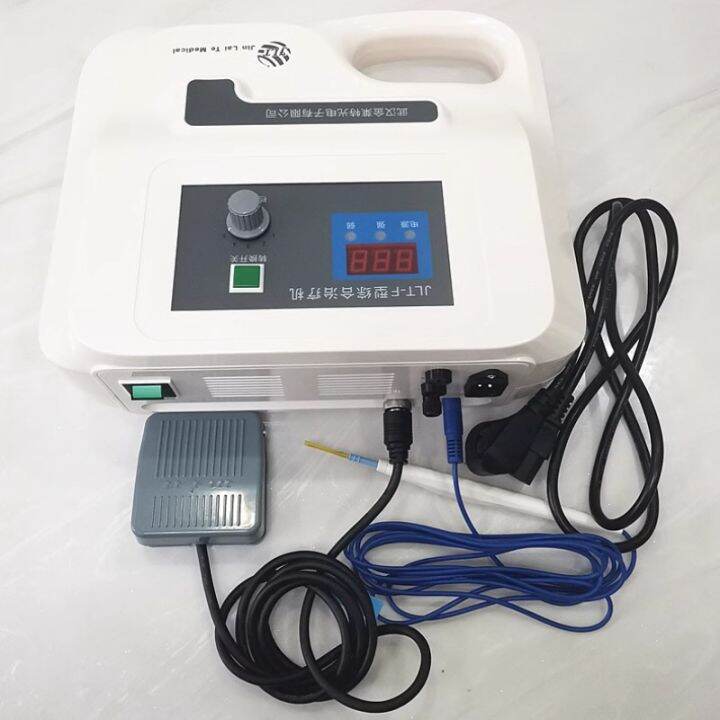 High frequency electrocautery treatment instrument, single stage