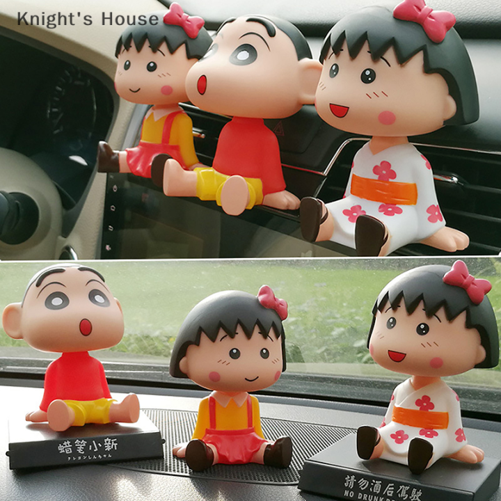 knights-house-ฟิกเกอร์อนิเมะ-crayon-shin-chan-ฟิกเกอร์แอ็คชั่น-nohara-shinnosuke-อุปกรณ์ตกแต่งรถยนต์โมเดลของเล่น