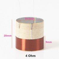 1PC Speaker Voice Coil Inner 19.5-25.5mm Woofer Bass Repair Parts With Copper Wire  Aluminium Bobbin