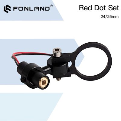 FONLAND Diode Module Red Dot Device Positioning DC 5V for DIY Co2 Laser Engraving Cutting Head