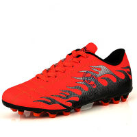 Trendy Mens Soccer Cleats Kids Football Shoes Long Spikes Outdoor Training Boots For Women Boys Girls Football Boots Size 31-43