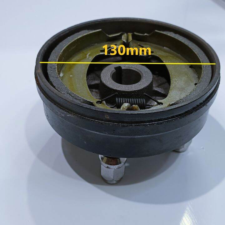 Ebike drum brake lining kit, complete assembly with lug nuts, brake