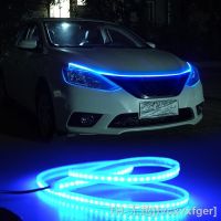 【hot】❏♧  Car Hood Atmosphere Lght Strip Exterior Decoration Lighting Headlights Ambient Lamp 12V