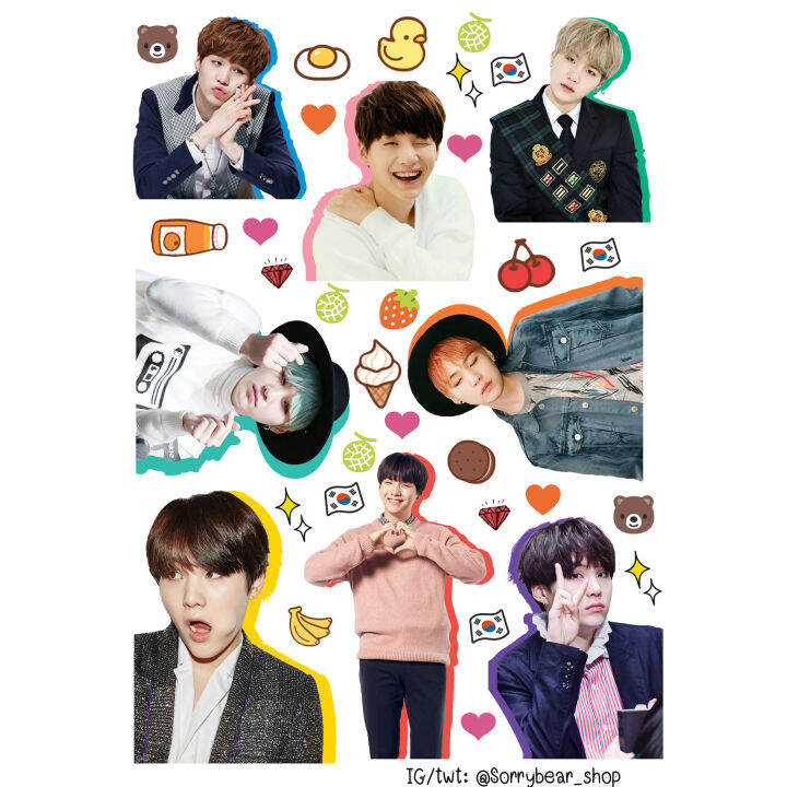 bts-sticker-die-cut-สติ๊กเกอร์-bts-ไดคัท-กันน้ำ-เรซิ่น