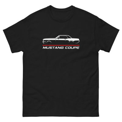 Mustang Coupe 1965 Car Enthusiast Tshirt Birthday Gift For Him