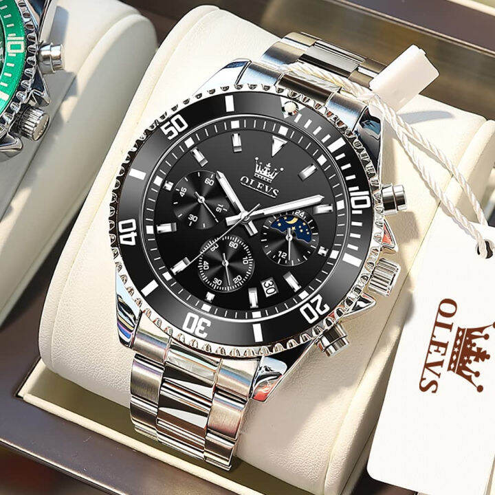 olevs-mens-watches-chronograph-luxury-dress-moon-phase-quartz-stainless-steel-waterproof-luminous-business-calendar-wrist-watch-silver-balck