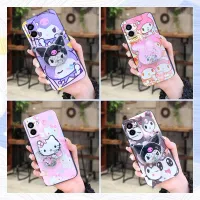 Anti-knock TPU Phone Case For Tecno POP6 BE7 glisten Shockproof New Arrival drift sand Silicone cartoon Anti-dust Cute