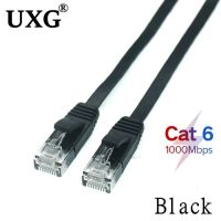 10แพ็ค20ซม. 50ซม. 1ม. 3ft 2ม. 3ม. 5ม. 10ม. 20ม. 30ม. 40ม. 50ม. CAT6สายอีเธอร์เน็ต Flat UTP สายเคเบิลเครือข่าย RJ45 Patch LAN สายเคเบิล1000Mbps