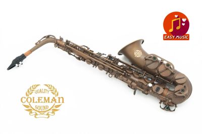 แซกโซโฟน Saxophone Alto Coleman CL-335A Antique Red