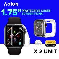 Aolon Smart Watch WC001 ตัวป้องกันหน้าจอและเคสสำหรับหน้าจอ 1.75 นิ้วทั้งหมด 44 มม. TPU Soft