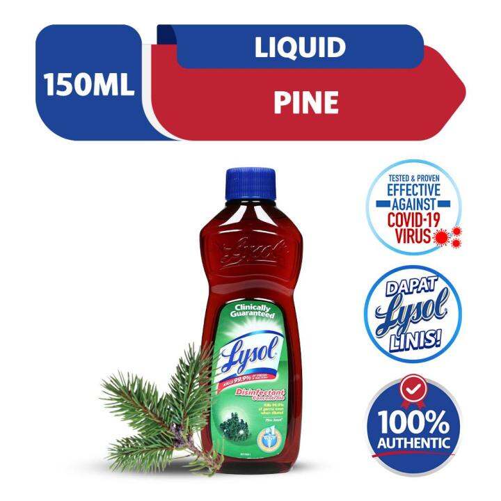 Lysol Disinfectant Concentrate Pine Scent 150ml Lazada PH
