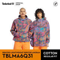 Timberland Mens PRINTED LIGHTWEIGHT RIPSTOP ANORAK แจ็คเก็ตฮูดดี้ (TBLMA6Q31)