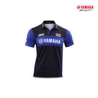 YAMAHA เสื้อโปโลยามาฮ่า  Corporate22น้ำเงิน/ดำ