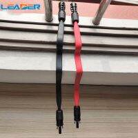 LEADER Flexible Flat Extension Cable 40cm 0.3mm2 Red/Black Coaxial Solar Cable with 1500V DC Connector Pass Window Car Door Home Wires  Leads Adapters