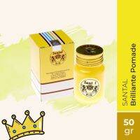 SANTAL Brillantine pomade 50gr น้ำมันจัดแต่งทรงผมซานตาเลีย