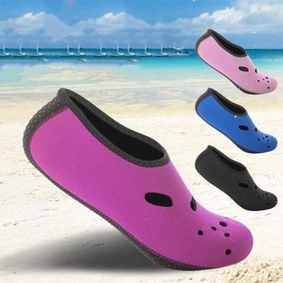Adults Water Shoes Wetsuit Shoes Socks Diving Socks Pool Beach Swim Slip On Surf Fashion Breathable Socks 1 Pair Water Sports