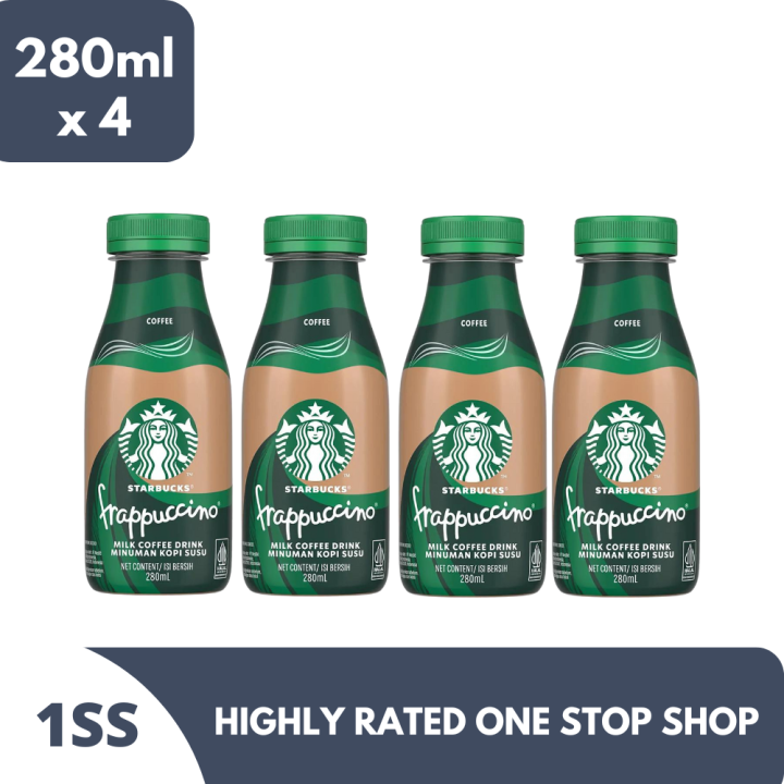 Starbucks Frappuccino Coffee 280ml X 4 Lazada Ph