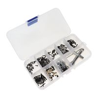 252Pcs M1.4 Screws Fastener Kit Sleeve Hex Wrench Repair Tools for Axial SCX24 1/24 RC Crawler Car Parts Accessories