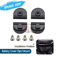 Motorcycle Left Side Covers Button Clips Mount Clamp Battery Fairing Cover Clip For Harley Sportster XL 883 1200 48 72 2004-2022