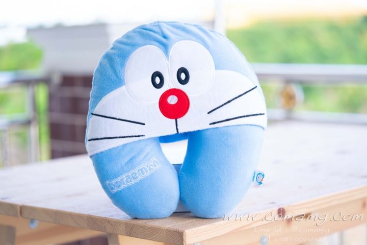 หมอนรองคอมีหมวก-โดเรมอน-amp-โดเรมี่-ในเรื่องdoraemon