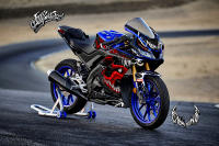 สติ๊กเกอร์แต่งลายรถ YAMAHA YZF R15 V.2 2018-2020 ลาย VENOM