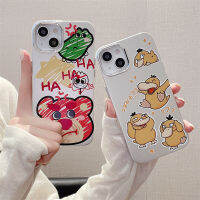 แบรนด์ยอดนิยมลายเป็ดสตรอเบอร์รี่หมีสีเหลืองน่ารักสำหรับ IPhone 14 13 12 11 Pro Max เคสโทรศัพท์ความคิดสร้างสรรค์