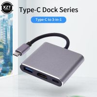 Usb C HDMI-Compatible Converter Adapter Type C To HDMI-Compatible/PD3.0/USB3.0 Compatible for Macbook Pro Samsung S9 Huawei P20 Adapters