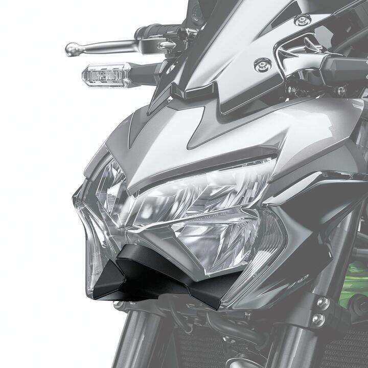 ฝาครอบฝาครอบไฟหน้าของประดับจักรยานยนต์ด้านหน้า-z900สำหรับ-kawasaki-z-900-2020-2021