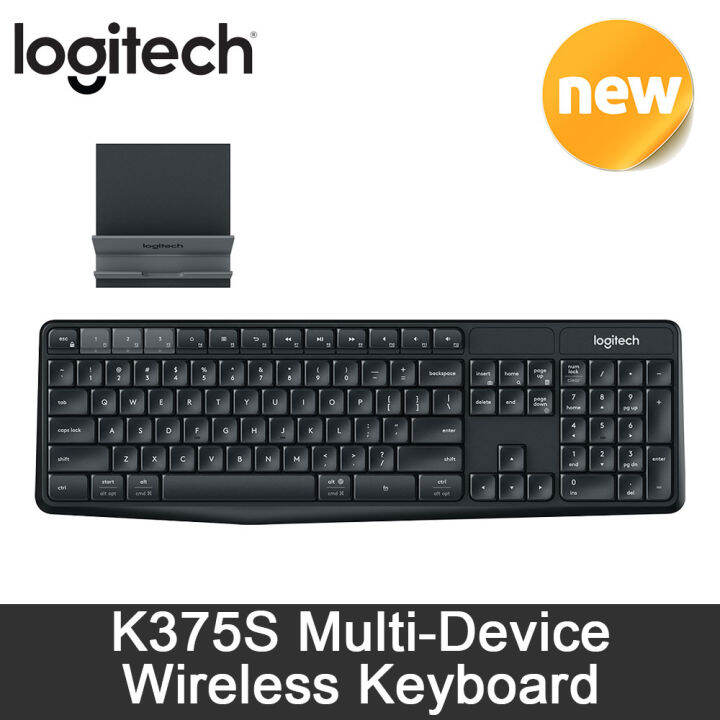 Logitech K375S Multi Pairing Device Wireless Keyboard Bluetooth with ...