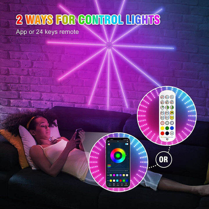 bokali-1เซ็ตใหม่11-led-ดอกไม้ไฟแถบไฟสี-rgb-สมาร์ทเพลงซิงค์-app-และการควบคุมระยะไกล