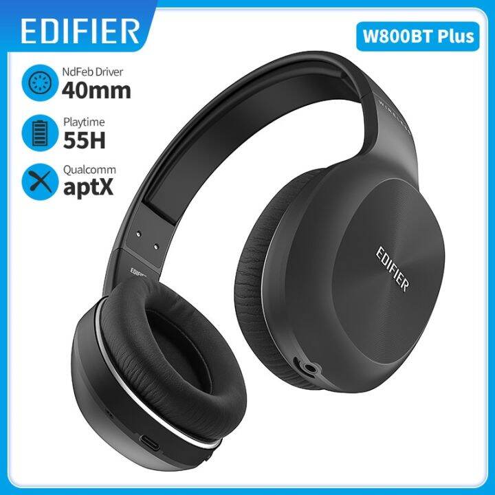 EDIFIER W800BT PLUS Bluetooth Headset Wireless Headphones Bluetooth 5.1 ...