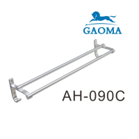 Gaoma??ราวแขวน ราวผ้า ห้องน้ำ Towel rack (Space Aluminum) ~AH-090C