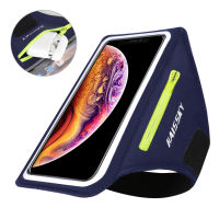 HAISSKY วิ่งกีฬา Armbands สำหรับ iPhone 14 13 12 11 Pro Max Xiaomi POCO X3 เข็มขัดบนโทรศัพท์ Arm Band สำหรับ AirPods Pro 3-Daoqiao