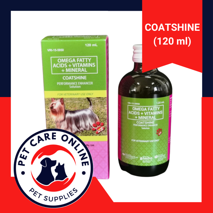 [COATSHINE Syrup] 120ml, Omega Fatty Acids + Vitamins + Minerals