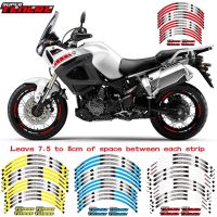 Motorcycle wheel sticker front and rear 12Pcs Outer Sticker For YAMAHA XT1200Z ZE SUPER TENERE XT1200Z SUPER TENERE RAID EDITION