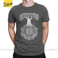 Viking Tshirt Tree Of Life Valhalla Son Of Odin Men T Shirts Quality Cotton