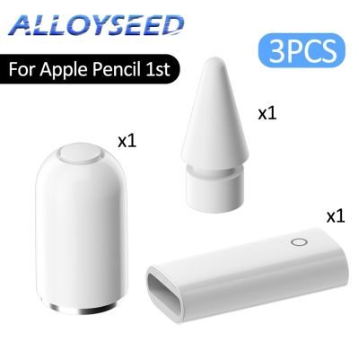 【lz】☬  Substituição magnética Pencil Cap   Nib   Adaptador de carregamento para Apple Pencil 1ª Geração Stylus Acessórios e peças para Apple Pencil